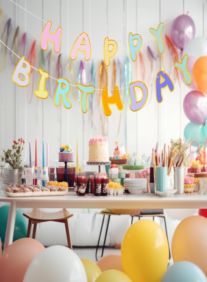 لافتة عيد ميلاد سعيد، جاهزة للتركيب، زينة عيد ميلاد بألوان الباستيل للنساء والفتيات والفتيان والرجال، خلفية حفلات قابلة لإعادة الاستخدام، مناسبة لتزيين جدران أعياد الميلاد لجميع الأعمار. - Image 5
